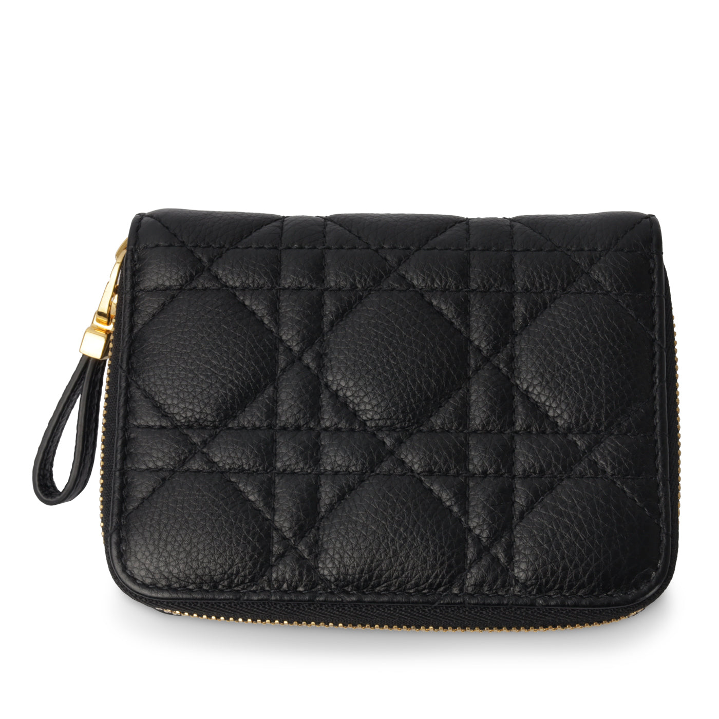 Dior Caro Compact Zipped Wallet