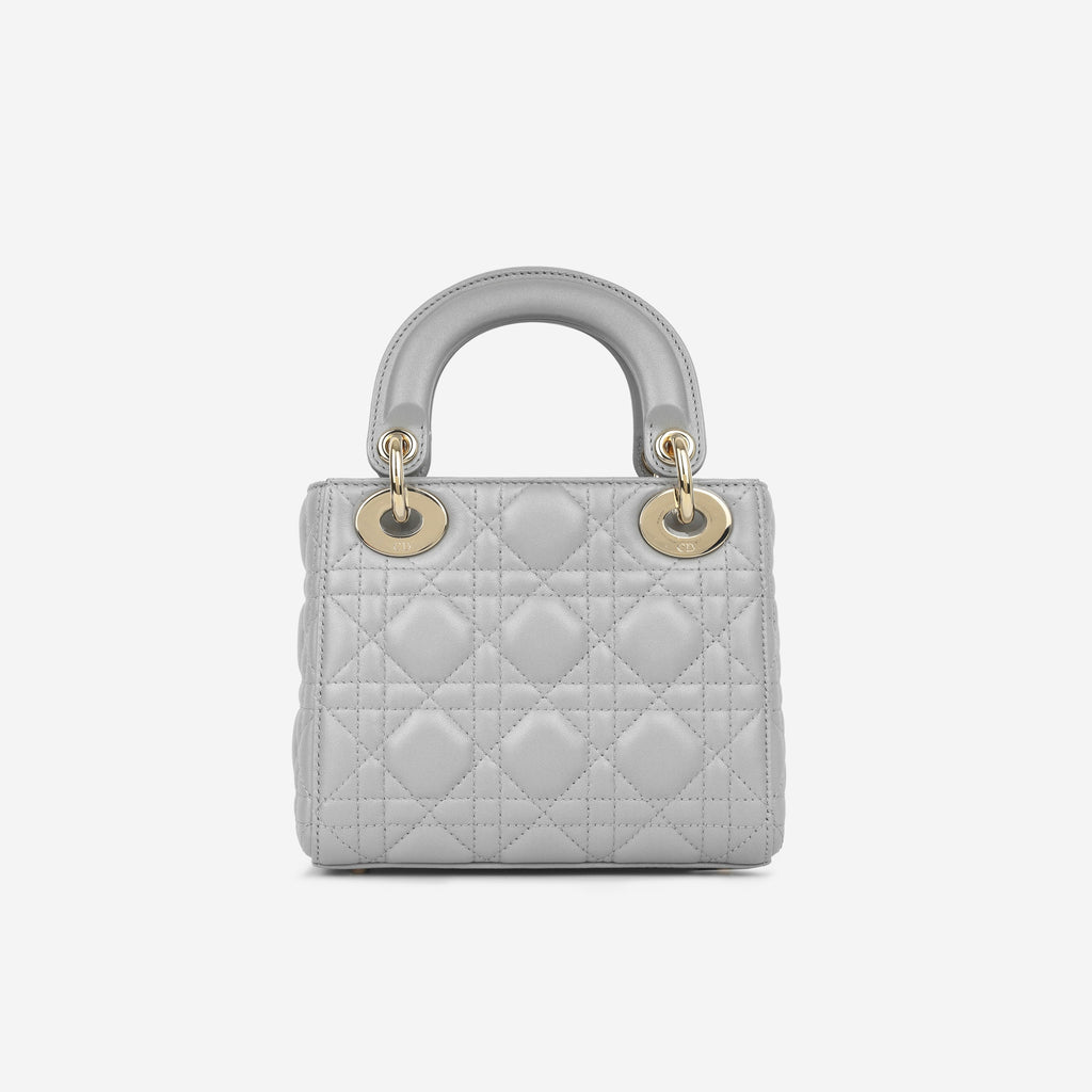 Dior Mini Lady Dior - Opaline