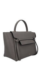 CELINE Mini Belt Bag Leather Grey