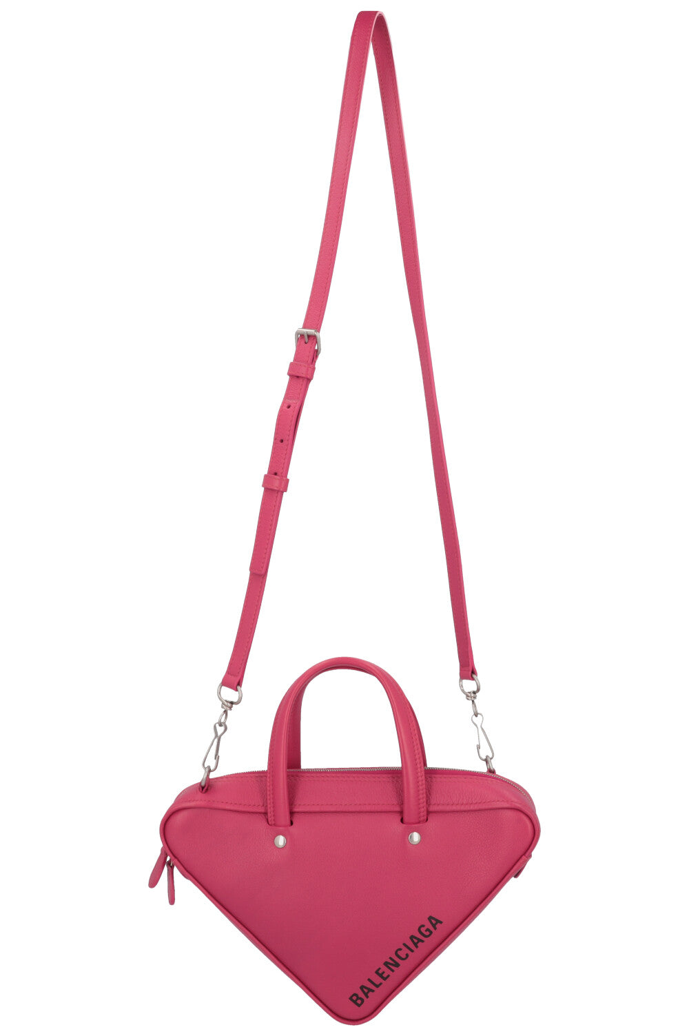 BALENCIAGA Triangle S Duffle Bag Fuchsia