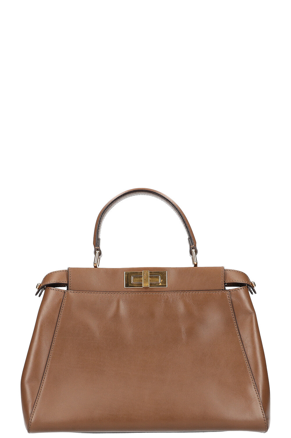 FENDI Peekaboo Medium Brown