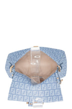 FENDI Baguette Bag Zucca Blue