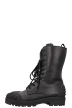 CHRISTIAN DIOR DiorIron Combat Boots Black