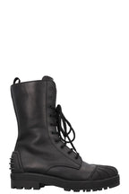 CHRISTIAN DIOR DiorIron Combat Boots Black