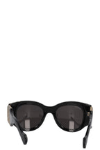 BALENCIAGA BB0070S Zebra Strass Sunglasses Black
