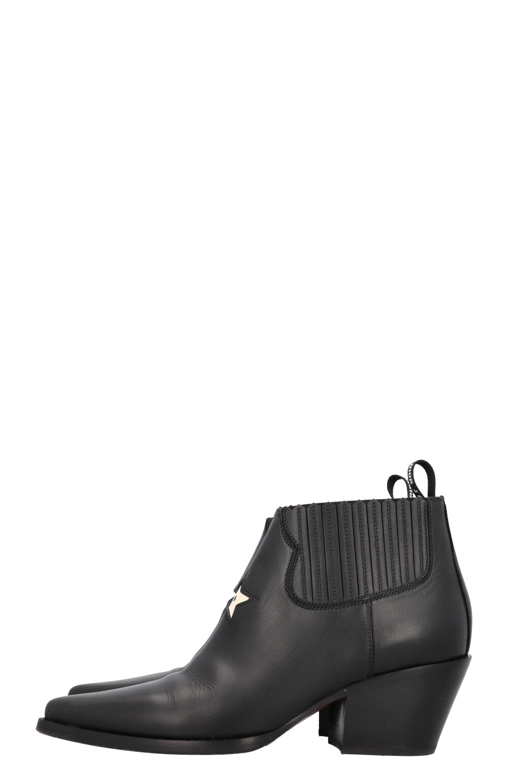 CHRISTIAN DIOR L.A West Cowboy Boots Black