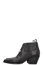 CHRISTIAN DIOR L.A West Cowboy Boots Black