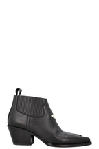 CHRISTIAN DIOR L.A West Cowboy Boots Black