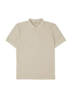 Burberry Cotton Polo Shirt Short Sleeves Men Beige