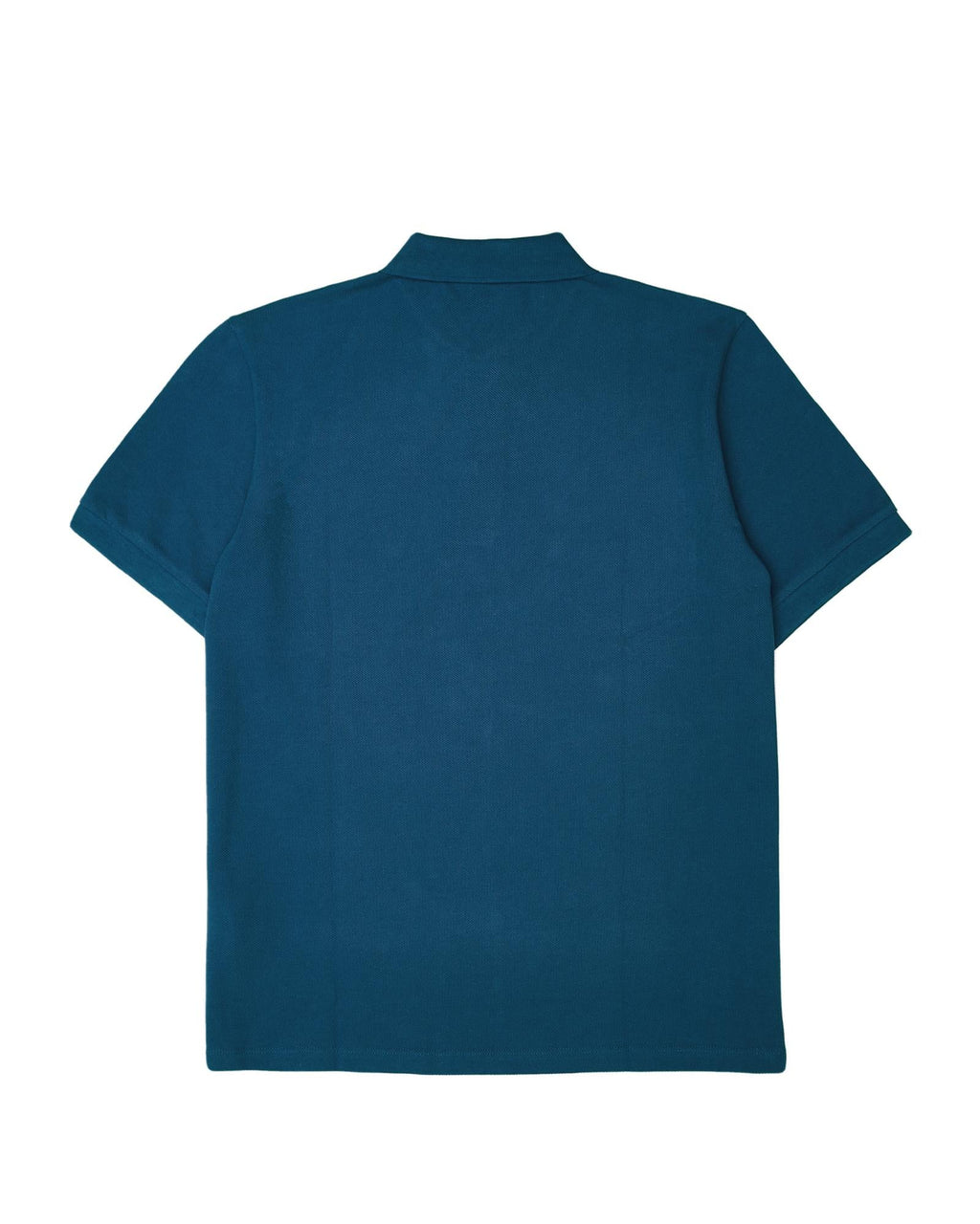 Burberry Short Sleeve Polo Shirt Men Aquamarine Blue