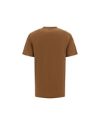Burberry Cotton Logo TShirt Women Brown Tops