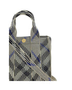Burberry Knitted Lola Bag Small Size Women Gray Handbags