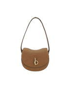 Burberry Lola Small Leather Bag Women Brown Shoulder Bags