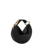 Burberry Lola Bag Half-Moon Style Women Black Shoulder Bags