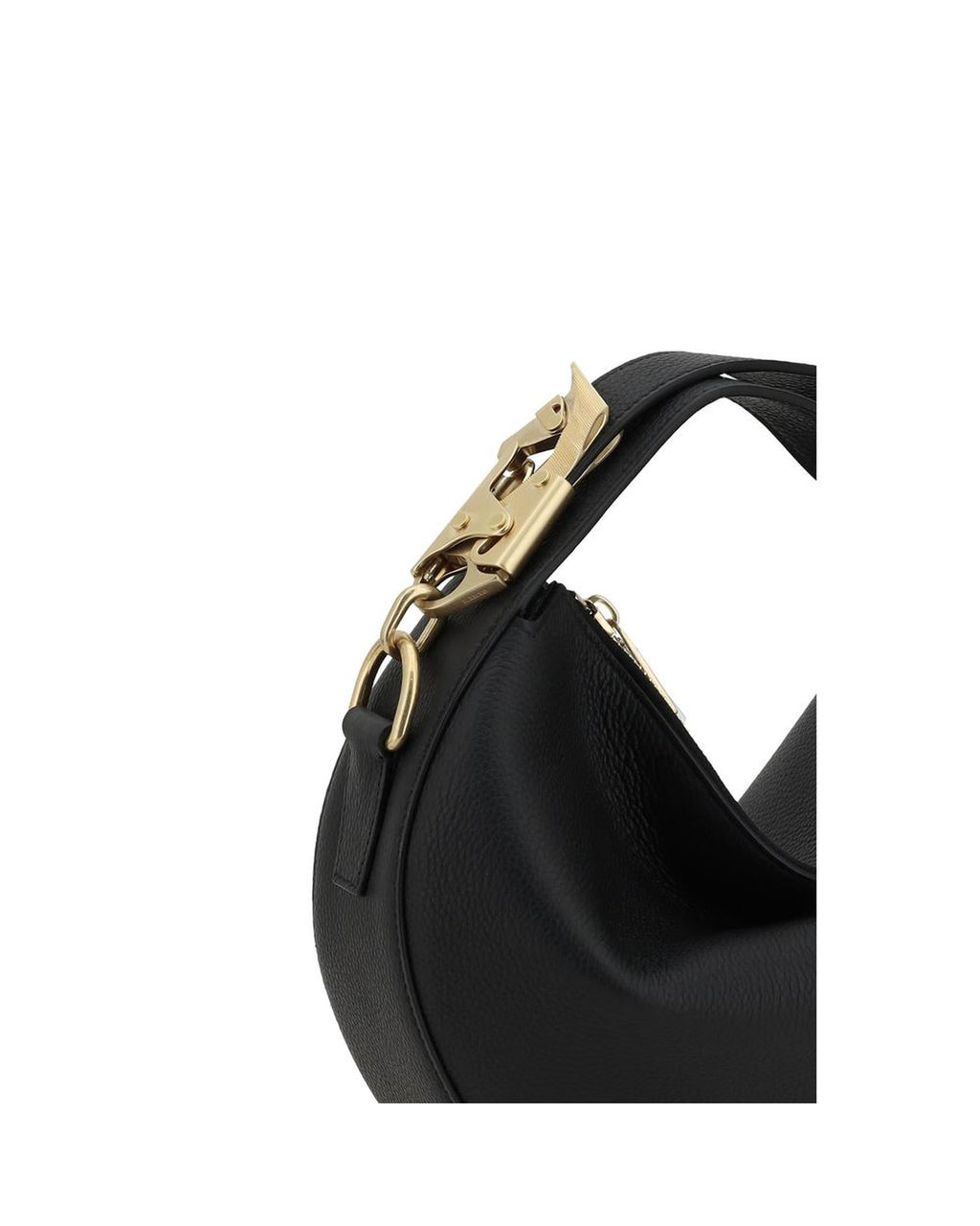 Burberry Lola Bag Half-Moon Style Women Black Shoulder Bags