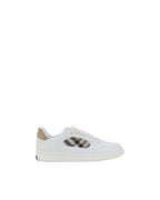 Burberry Arthur Leather Sneakers Men White