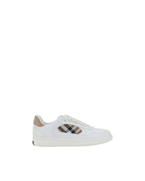 Burberry Arthur Leather Sneakers Men White