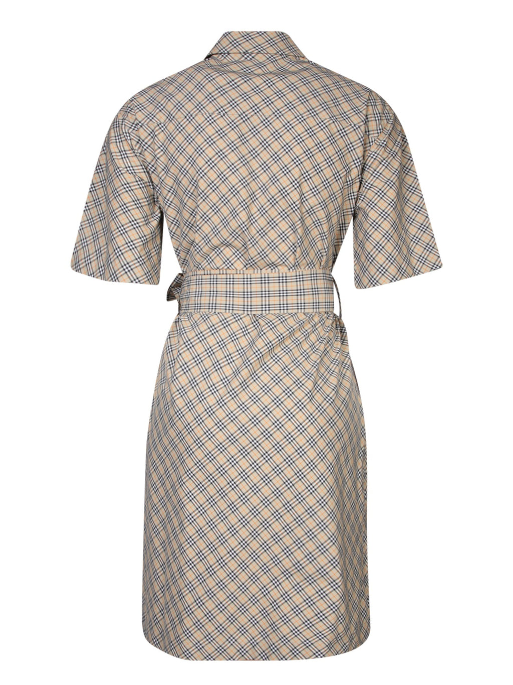 BURBERRY Charming Mini Check Dress for Women