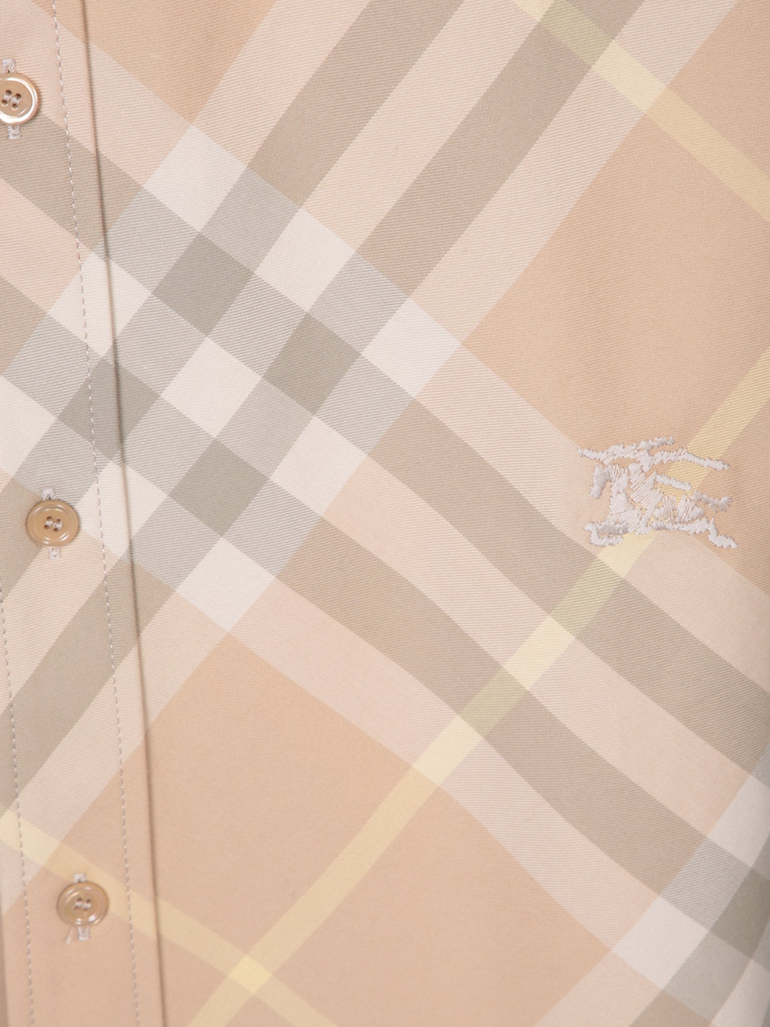 BURBERRY Short Sleeve Button-Up Shirt for Men