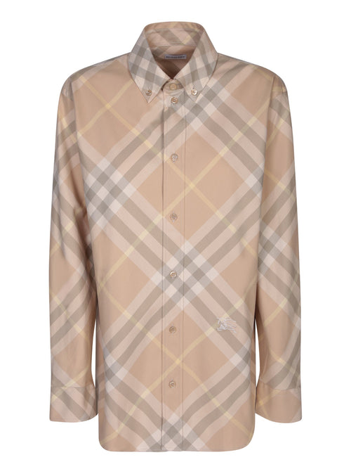 BURBERRY Classic Short Sleeve Cotton Shirt for Women