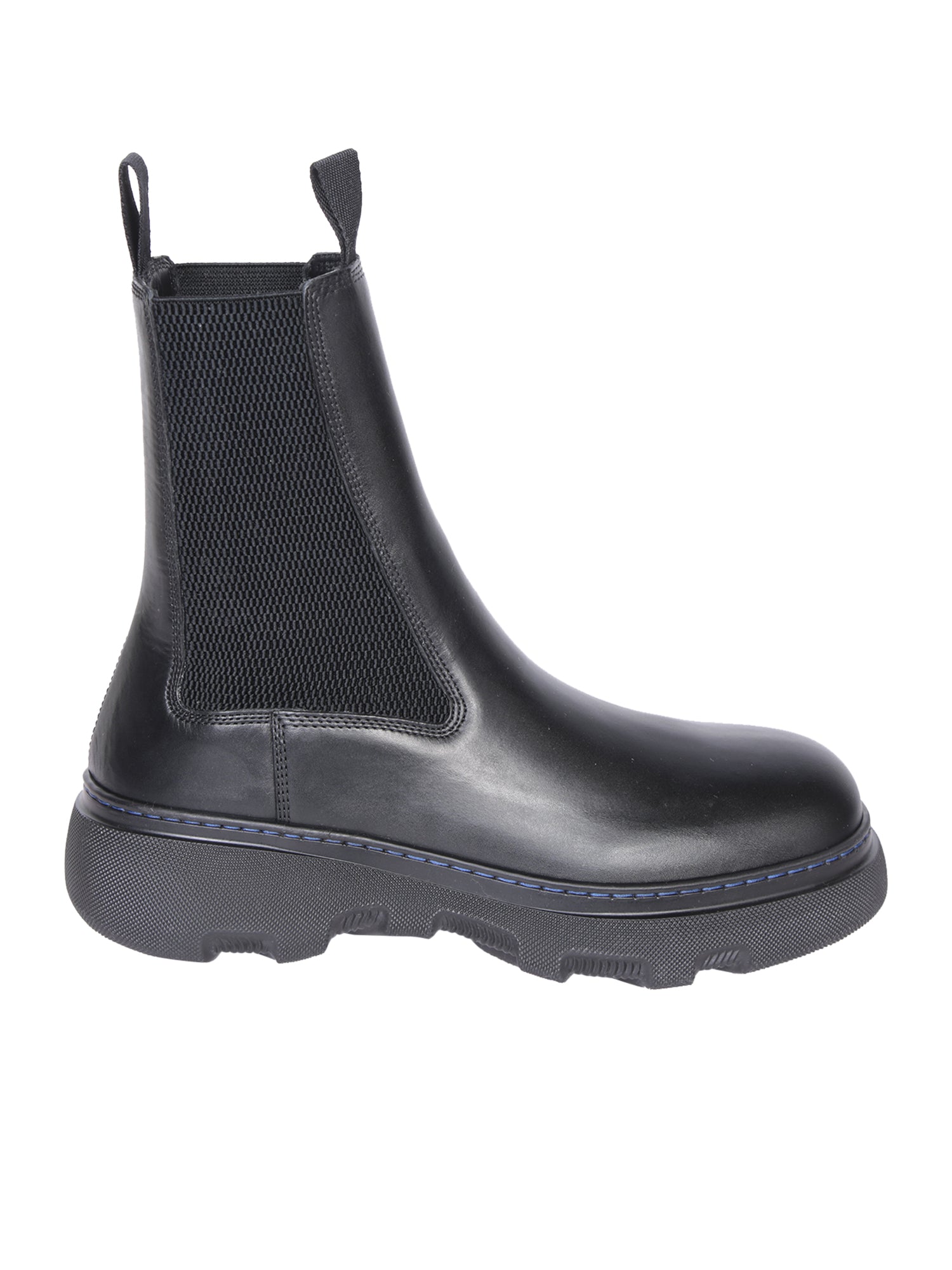 BURBERRY Stylish Leather Ankle Boots for Men