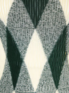 BURBERRY Elegant Mini Dress with Unique Diamond Print
