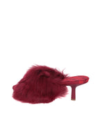BURBERRY Women's Luxury Shearling Sandals