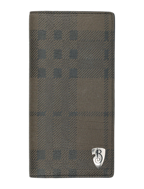 BURBERRY B Shield Continental Wallet 19cm x 9.5cm