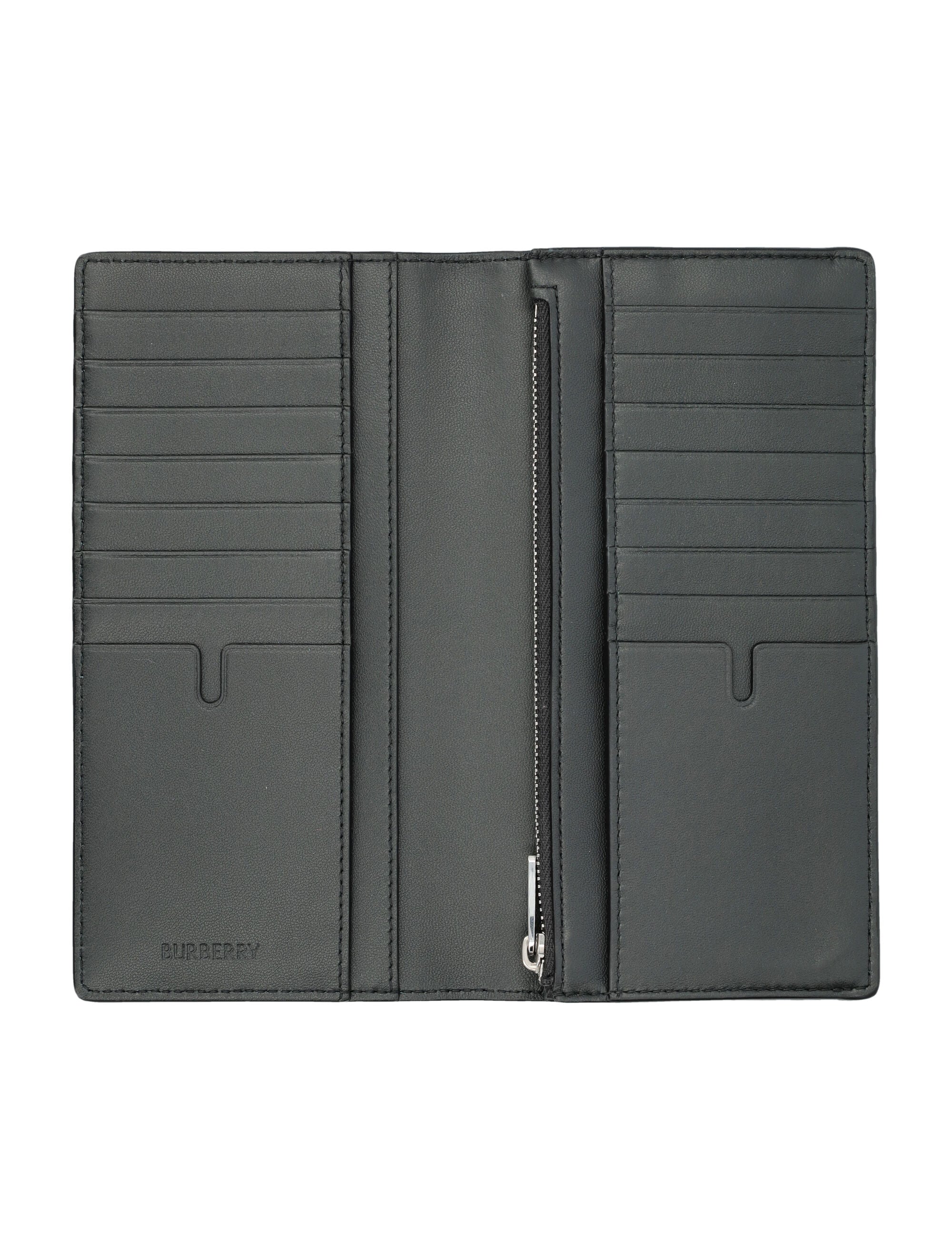 BURBERRY B Shield Continental Wallet 19cm x 9.5cm