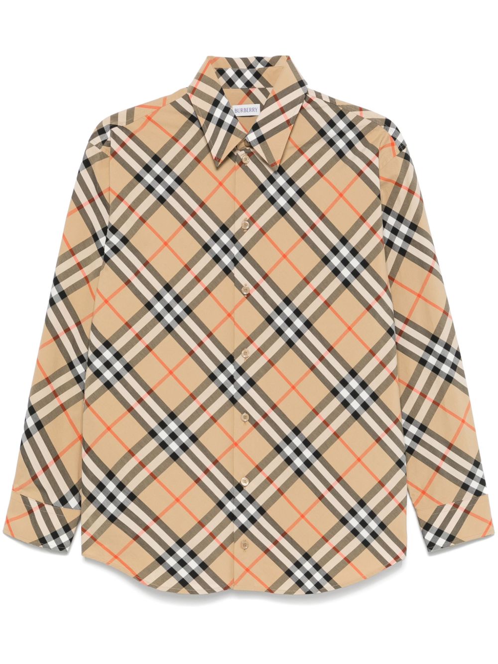 BURBERRY Classic Women's Button-Up Shirt with Collar