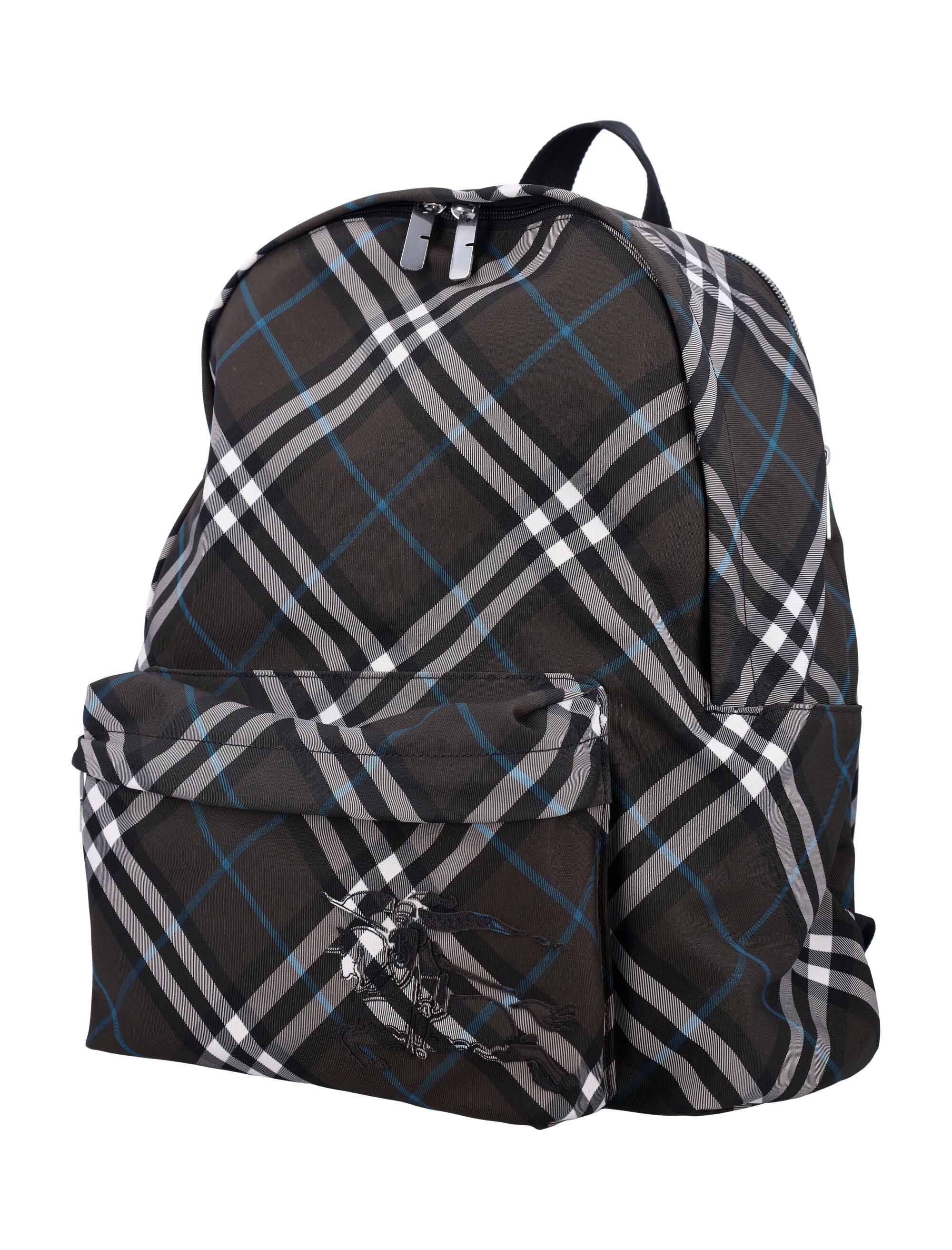 BURBERRY Check Backpack - 41cm Height, 35cm Width, 14cm Depth