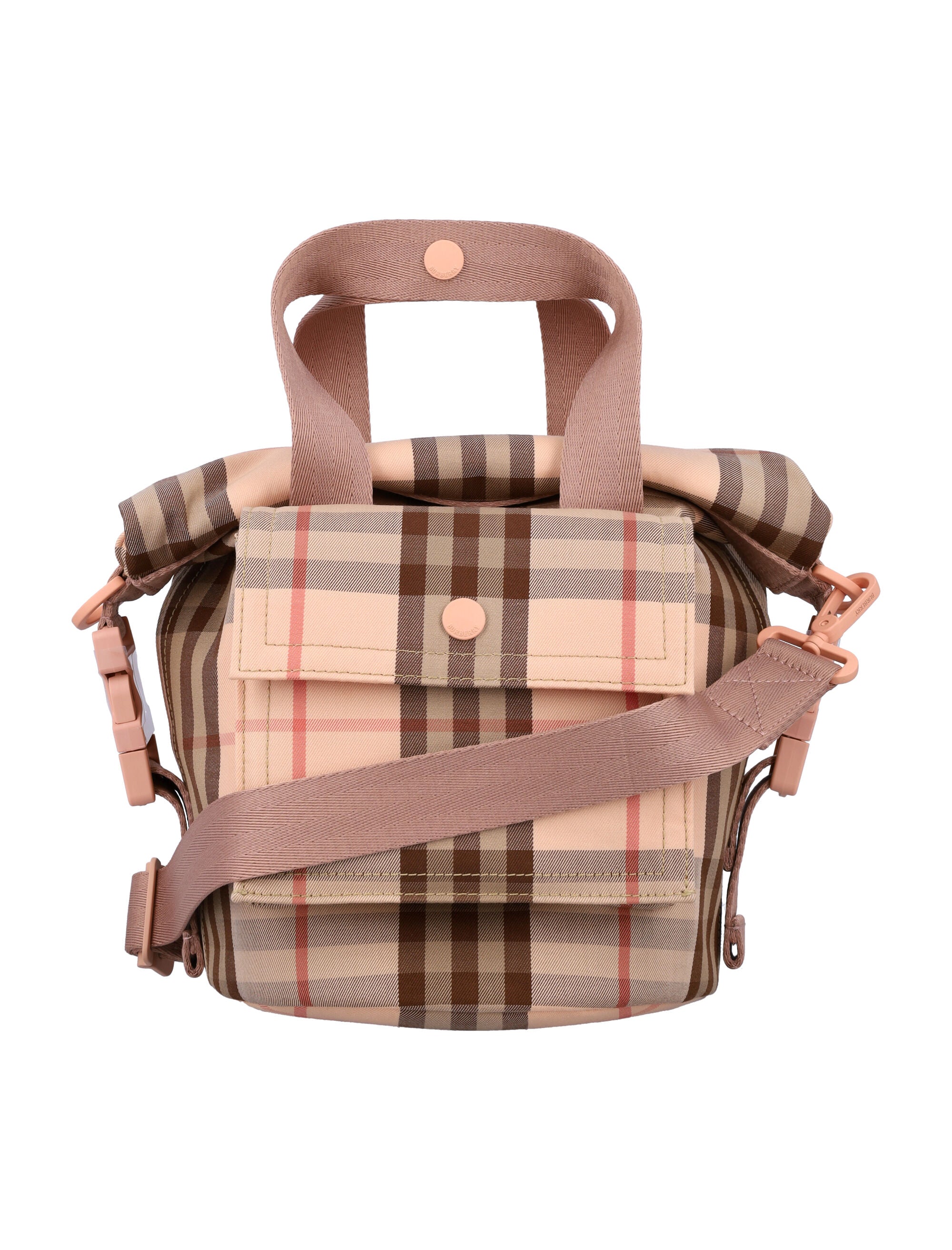 BURBERRY Mini Plaid Handbag for Girls