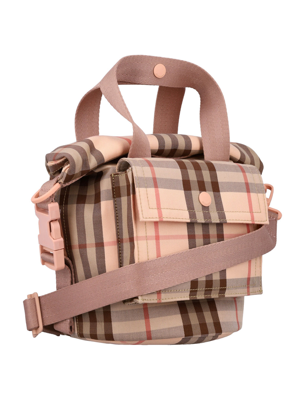 BURBERRY Mini Plaid Handbag for Girls