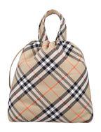 BURBERRY Mini Check Tote Handbag for Girls