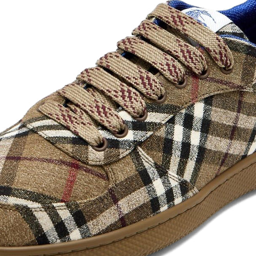 BURBERRY Men's Terrace Check Sneakers