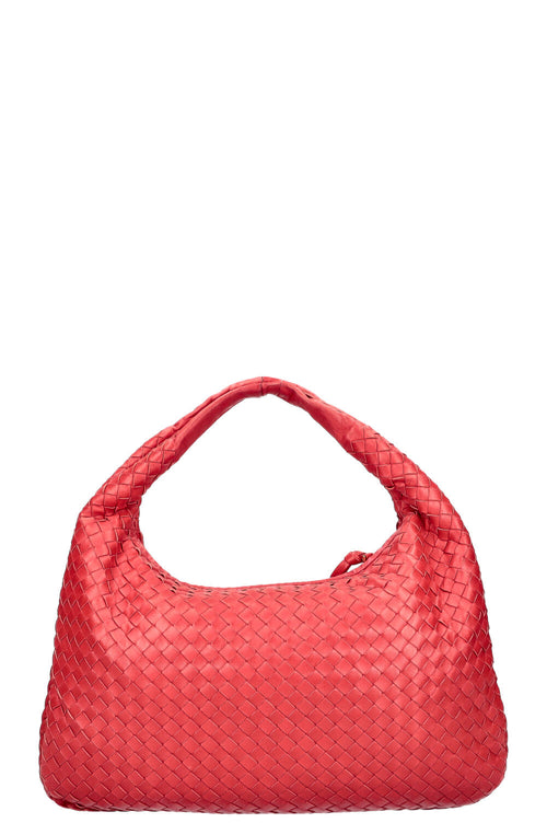 BOTTEGA VENETA Hobo Bag Intrecciato Red