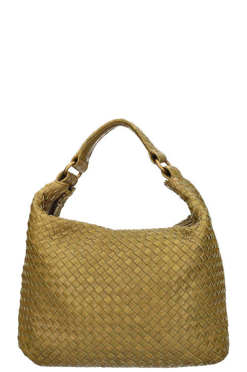 BOTTEGA VENETA Small Hobo Bag Intrecciato Green