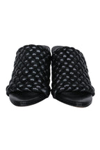 Bottega Veneta - Black Quilted Leather Mule Heel Sz 8