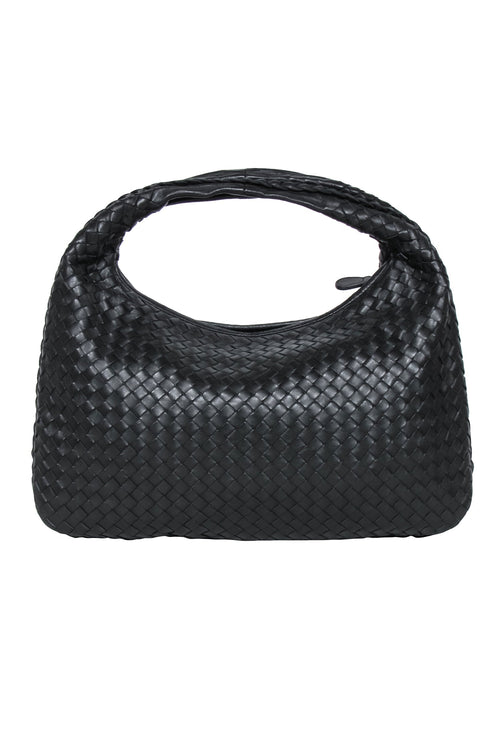 Bottega Veneta - Black Woven Leather 