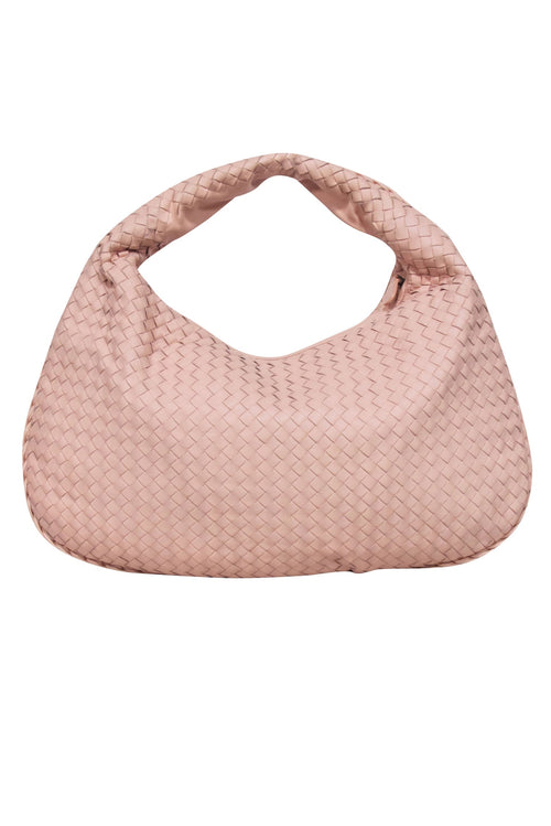 Bottega Veneta - Blush Pink Woven Leather