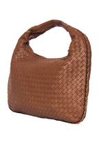 Bottega Veneta - Brown Woven Leather Hobo Bag