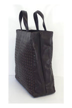 Bottega Veneta - Brown Woven Leather Tote Bag