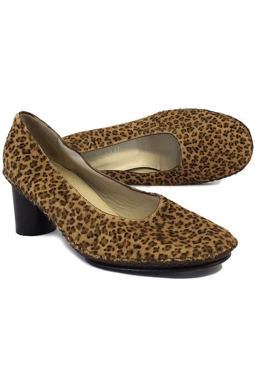 Bottega Veneta - Cheetah Print Pony Hair Pumps Sz 8.5