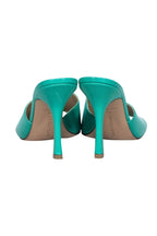 Bottega Veneta - Grass Green Leather Mule Heels Sz 11