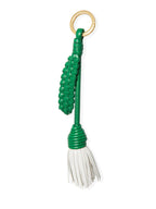 Bottega Veneta Intercciato Leather Daisy Flower Bag Charm