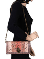 Bottega Veneta Intrecciato Club Stitch Knot Crossbody Bag Tan