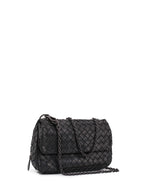 Bottega Veneta Leather Messenger Bag Black