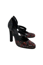 Bottega Veneta - Multicolor Woven Print Heels Sz 10.5