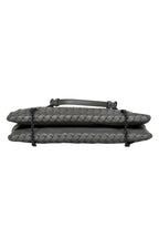 Bottega Veneta - Olive Green Woven Handbag w/ Chain Strap