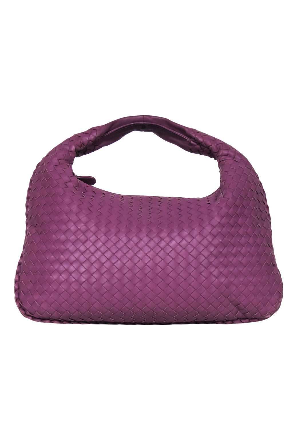 Bottega Veneta - Purple Woven Leather Hobo Bag